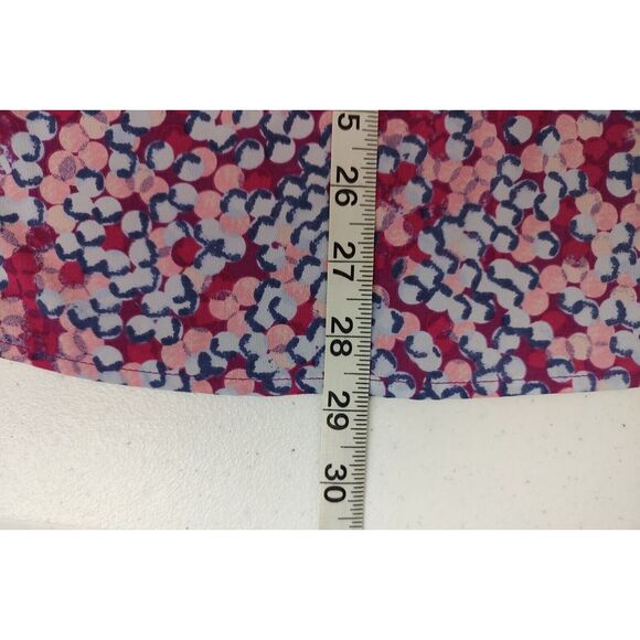 Lane Bryant Women s Size 14/16 Purple 3 Quarter Sleeves V Neck Tee - Picture 4 of 7